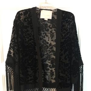 Velvet Burnout Kimono
